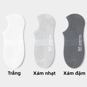 MiiOW | Vớ Cotton Nam Chống Hôi Thoáng Khí Chống Trượt