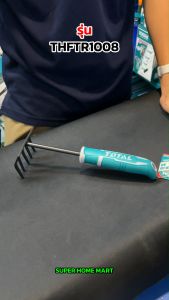 Total คราดพรวนดิน 80 x 320 มม. รุ่น THFTR1008 ( Garden Rake ) คราด อุปกรณ์เพาะปลูก