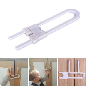 Cabinet U-Lock 1pc/pack Safety Baby Toddler Kid Cupboard Cabinet Lock