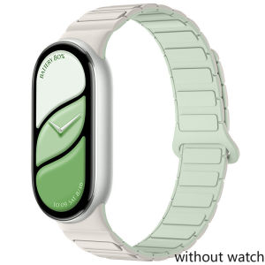 Magnetic Wirstband for Mi Band 10 9 8 Sports Silicone Strap Watch for Xiaomi Mi Band 10 9 8 NFC Band Bracelet Accessories