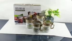 ขวดใส่เครื่องปรุงอาหาร ขวดแก้วใส่เครื่องปรุง กระปุกใส่เครื่องเทศ