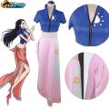 Anime One Piece Nico Robin Cosplay Costume Top and Wrap Skirfor Women One Piece Anime Nico Robin Outfit Dress. 