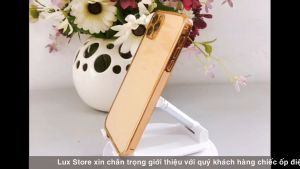 Ốp lưng viền vuông sang trọng dành cho iPhone (78X1112)