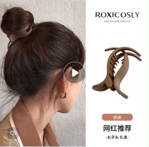 Kẹp càng cua 3 răng Doudou Kẹp tóc Kẹp 3 răng Kẹp càng cua nữ Cặp tóc Cặp càng cua Kẹp gắp tóc ZJ131