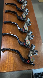 【COD】P19 CNC BRAKE MASTER SET SINGLE SMALL TANK WITH SIDE MIRROR HOLDER