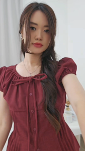 ORECCA - Jiyeong Blouse Tangan Pendek Atasan Wanita