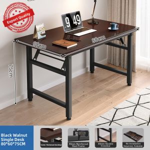Folding Rectangular Computer Desk