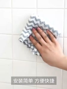 P Iron Steel Kitchen Tissue Rack Wall Mounted Paper Hanger Holder Cupboard Towel Bathroom Toilet Pemegang Rak Tisu 2892