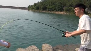 [COD]Fishing Rod and Reel Set Fishing Rod Set Full Set Fish rods 1.8m Telesscopic Fishing Rod Fishing Rod and Reel Combos