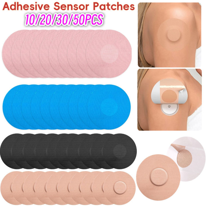 10/20/30PCS Waterproof Adhesive Patches Freestyle Libre Patches Sports ...