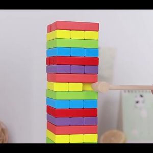 48/54pcs Stacked Tower Building Blocks For ChildrenS Educational Toys Educational Gifts For Children And Gifts For Adults