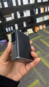 [55] Box sạc dự phòng mini cao cấp nhỏ gọn TFT 2 cell 21700 sạc nhanh QC PD 22.5W k kèm pin