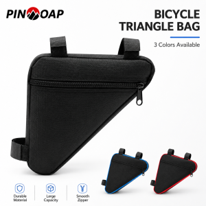 PINMOAP 1PC Bike Triangle Frame Bag Bicycle Storage Pouch Fit Mtb/Road Mountain Bike Cycling Tools Holder Travel Commuter Riding