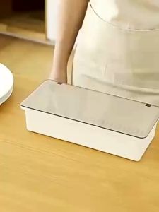 Kitchen Tableware: Drainer with Cover & Fork & Spoon Organizer & Makeup Bins Storage