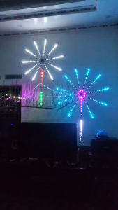 【New upgrade】 Firework Led Strip Lights For Room Wall Bluetooth Led Tape Light 5V Rgbic Led Lighting Strips Usb Led Strip Music Sync Rgbic