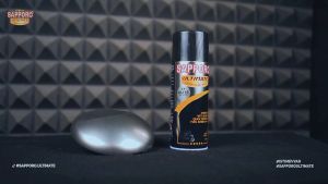 Pilox Sapporo Ultimate ZX Silver UL110 Cat Semprot Pilok Metal Plastik Aerosol Spray