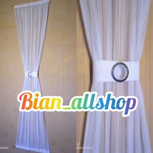 Gorden kupu2 ikat pita jendela minimalis korden ikat tengah