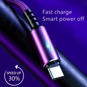 Cáp Sạc Siêu Nhanh NNBILI 5A USB Type C Dây Bện Cho Xiaomi Realme Honor Huawei Poco OnePlus - Bộ Sạc Điện Thoại Di Động