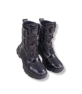 sepatu pdl mengkilap tali putar 014 aleus