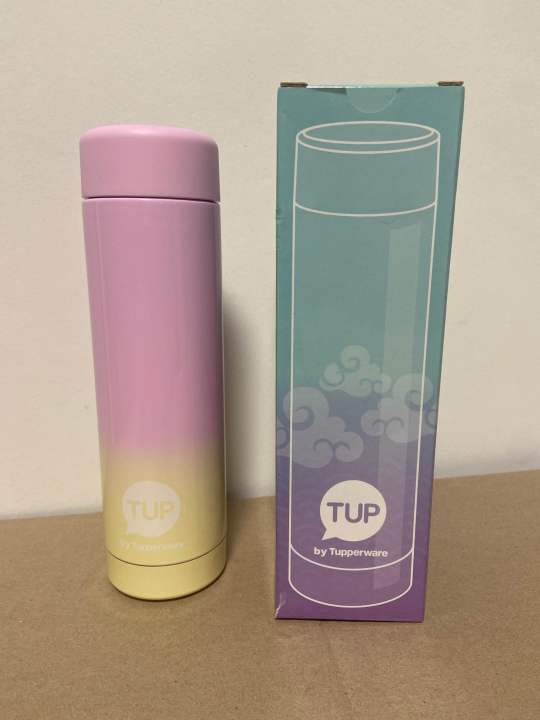Tupperware Slim Thermos Flask Thermal 210ml Lazada
