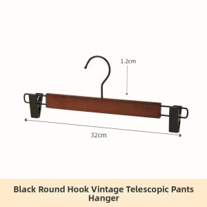 ANQIN | Bamboo and Metal Non-Scratch Trouser Hanger