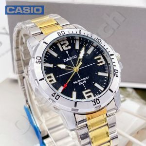 นาฬิกาผู้ชาย นาฬิกาข้อมือแฟชั่น สายเลท เลขชัด วันที่ ฟรีกล่องนาฬิกา