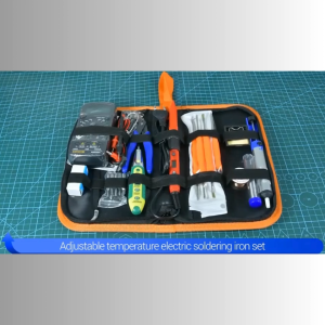 COD ANENG Solder Listrik 60 Watt Super Panas 1 Set dan Timah LCD Display - SL105