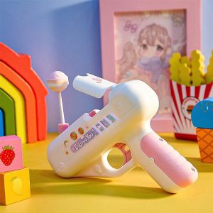 Candy Gun Toy Lollipop Storage launcher Childrens Candy Toys Novelty Light Toy Surprise Ideas Gifts for Boys and Girls