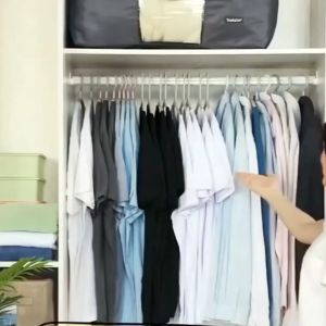 Gantungan Hanger Lipat 9in1 Gantungan hanger 9 Lubang Multifungsi gantungan pakaian penghemat Ruang