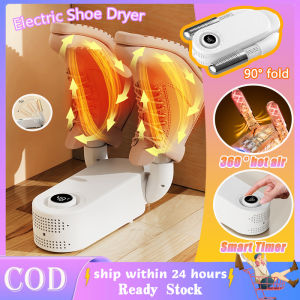 Electric Shoe Dryer Intelligent Timed Shoe Dryer Machine Portable Retractable Glove Dryer Household Folding Ultraviolet Shoe Dryer With 360° Heat Blower 220V Quick Heating Sterilization Deodorant For Sneaker Glove Boots