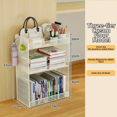 Student Movable Storage Shelf for Books and Bags