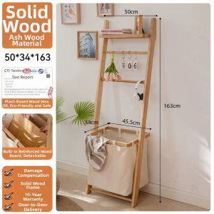 YANPU | Multifunctional Coat Rack Storage Shelf for Bathroom Livingroom