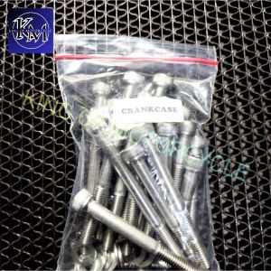 Baut Blok Mesin Stainless Steel 304 Kawasaki Ninja 150 R/RR/SS-Baut L Set Bak kalter Ninja 2tak THE A2-304