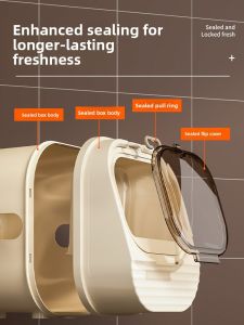 Waterproof Plastic Rice Storage Container Anti-Corrosion Grain Storage Barrel Pest-Proof Kitchen Storage Box for Home Use