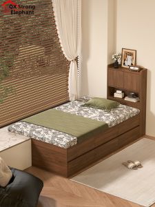 QIANGXIANG | Window Bed Extension Storage Tatami Bed