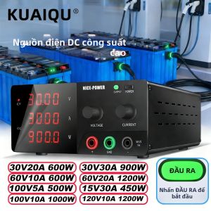 KUAIQU | Nguồn Cấp Điện DC Để Bàn Công Suất Cao KUAIQU 1200W Điều Chỉnh Được 30V-120V 10A Dùng Cho Thí Nghiệm Mạ Điện Sửa Chữa Điện Tử Kiểm Tra.