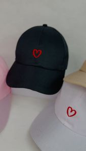 Topi Baseball bordir LOVE Pria Wanita Distro Korea Premium