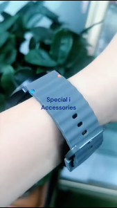 Black Shark Smart Watch Strap Black Shark Smartwatch S1 S1 Classic GT GT Neo GT3 Wave Stitching Silicone Strap 22mm