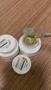 Gel nhũ kim tuyến Hua Xi hũ 10g  Gel kim tuyến làm nail - Gel nhũ siêu sáng là sự kết hợp giữa gel và những hạt nhũ kim tuyến siêu mịn 9d hiệu ứng sắc nét