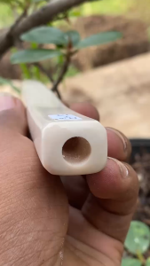 pipa gg lokal panjang 17cm segilapan lengkung lebar dan tebal mulus