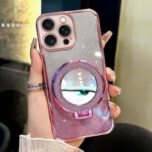 กระจกแต่งหน้าเคสสำหรับโมโตโรล่าติดกากเพชรสำหรับโทรศัพท์มือถือ Moto เคส E22i E22 E13ป้องกันการกระแทกเคสซิลิโคนเคส TPU ปลอกอ่อนพร้อมแม่เหล็กยึดโทรศัพท์กากเพชร