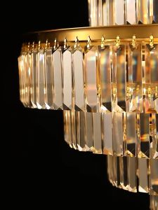 Chandelier Luxury LED Indoor Lighting Kitchean Lamps Crystal Ceiling Light Lamp living room