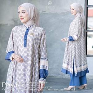 PISYA SETELAN WANITA MUSLIM RAYON MOTIF BY TULUS