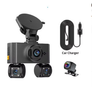 EKLEVA 3.16 Touch Screen 4CH 1080P Car DVR 360 Surround WIFI WDR Dash Cam 24H Packing Monitor Night Vision