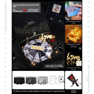 WAMUJIER | Valentine and Birthday Gift for Him High-End Underwear Gift Box