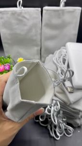 Soft Pouch Bag Power Bank and Phone