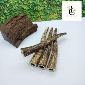 Once pipa padutan sedotan kayu liwung hitam model S 12cm D16