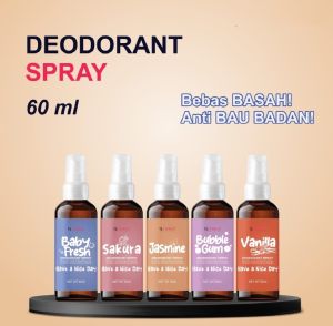 Beli 1dpt 3 terlaris NATURAL DEODORANT SPRAY LIKE JANNSKIN[DEODORANT MEMUTIHKAN KETIAK]TIDAK MENIMBULKQN NODA BEKAS DI BAJU