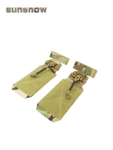 Tactical Vest Molle Quick Release Buckle Side Panel Three Row Adapter Component Wargame Military Style Outdoor Camping Travel Gear