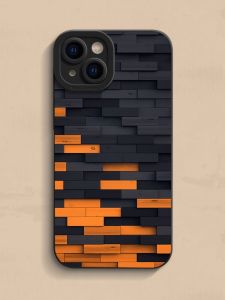 Creative Silicone Phone Case for iPhone 17/16/15/14/13/12/11/X/XR/8P/7/6S Wall Brick Design Protective Shell for Men And Women